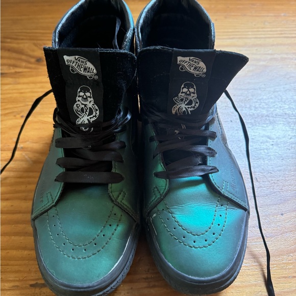 Vans Slytherin high tops size 8 - Picture 3 of 6